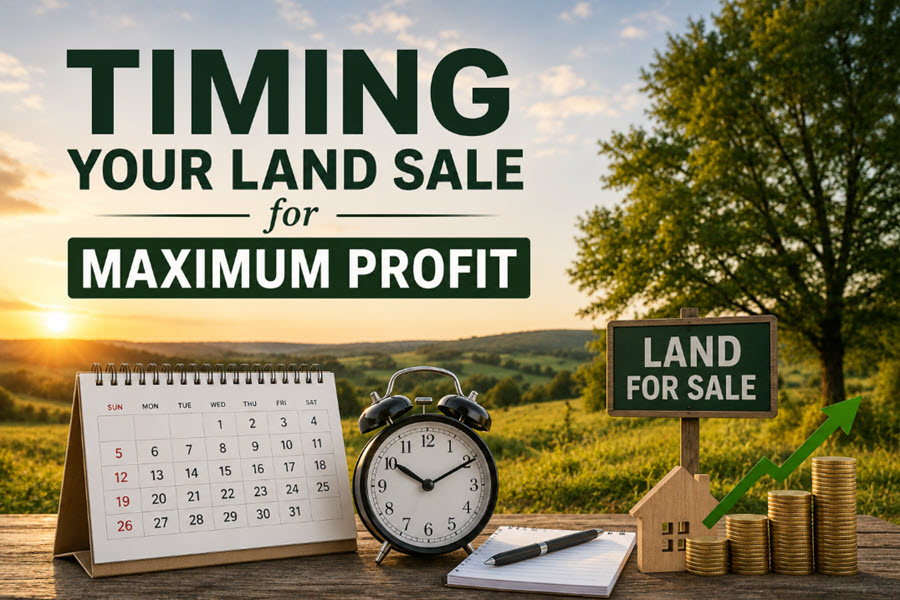 Timing Your Land Sale for Maximum Profit