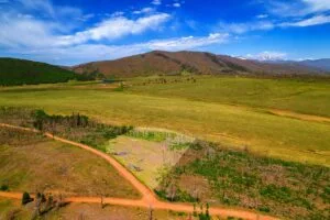 2.5 Acre Pre-Cleared Hillside Lot With Underground Utilities In Upscale Forested Community
