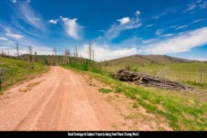 2.5 Acre Pre-Cleared Hillside Lot With Underground Utilities In Upscale Forested Community