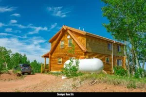 1 Acre Forested Lot In Upscale Community With Power, Underground Utilities And Water Access