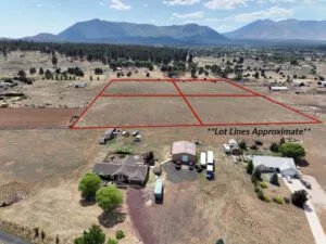 FOUR adjacent Build-Ready Off-Market Lots in beautiful Doney Park, Flagstaff, AZ