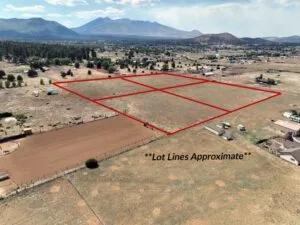 FOUR adjacent Build-Ready Off-Market Lots in beautiful Doney Park, Flagstaff, AZ