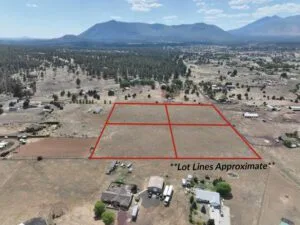 FOUR adjacent Build-Ready Off-Market Lots in beautiful Doney Park, Flagstaff, AZ
