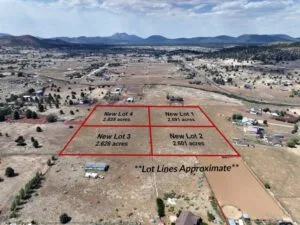 FOUR adjacent Build-Ready Off-Market Lots in beautiful Doney Park, Flagstaff, AZ