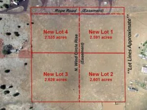 FOUR adjacent Build-Ready Off-Market Lots in beautiful Doney Park, Flagstaff, AZ
