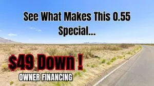 0.55 Acres $49 Down, Land Near Walmart & Raceway