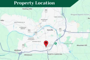 1.38 Acres in Danville, VA – Peaceful Setting Close to Town!