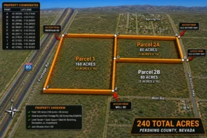 🔥🏔️ 240 ACRES FOR SALE IN PERSHING COUNTY, NEVADA 🇺🇸 💰 OWNER FINANCING AVAILABLE — $14,995 DOWN