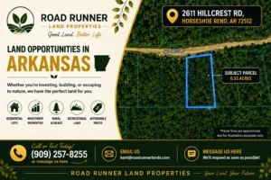 π² LAND FOR SALE β HORSESHOE BEND, AR π² Looking for an affordable piece of land in Arkansas?