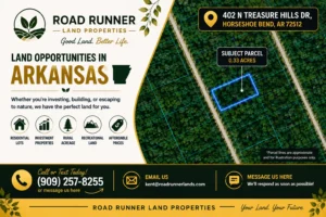 🌲 LAND FOR SALE – HORSESHOE BEND, AR 🌲 Looking for an affordable piece of Arkansas land?