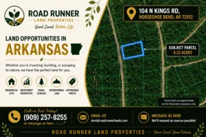 π² LAND FOR SALE β HORSESHOE BEND, AR π² Looking for an affordable piece of Arkansas land? This 0.33