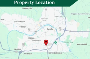 1.38 Acres in Danville, VA – Peaceful Setting Close to Town!