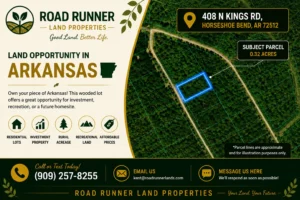 🌲 LAND FOR SALE – HORSESHOE BEND, AR 🌲 Looking for an affordable piece of Arkansas land?