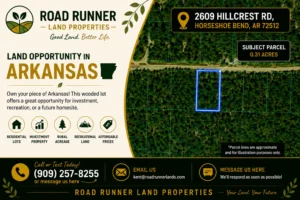 π² LAND FOR SALE β HORSESHOE BEND, AR π² Looking for an affordable piece of Arkansas land?
