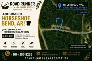 🌲 LAND FOR SALE – HORSESHOE BEND, AR 🌲 Looking for an affordable piece of Arkansas land?