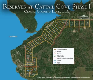 Reserves at Cattail Cove – Wooded Tracts near Lake Eufaula, OK – $999 Down