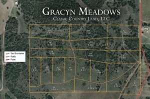 Gracyn Meadows – 3 to 7.5 Acre Tracts, Okfuskee County OK – $999 Down