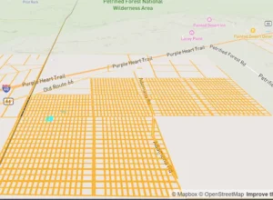 1.22 Ac in Adamana, AZ – $130/Mo Owner Financing – Near Petrified Forest